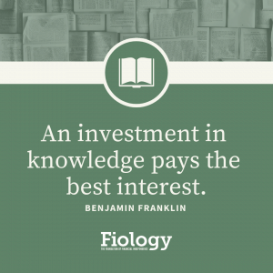 An investment in knowledge pays the best interest