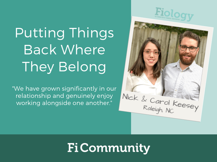 Putting Things Back Where They Belong by Nick and Carol Keesey