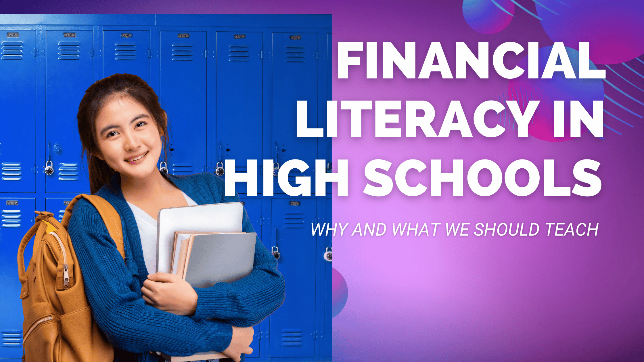 Financial Literacy In High Schools