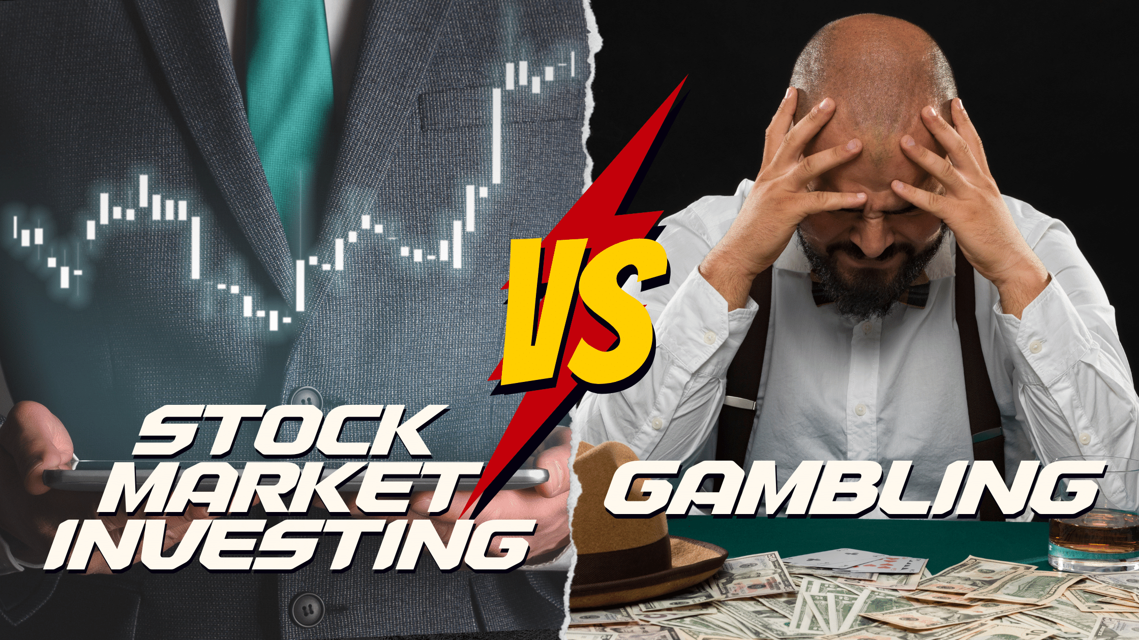 "Stock Market Investing vs Gambling: Grasp the differences with our guide. Learn how strategic investing diverges from pure chance gambling."